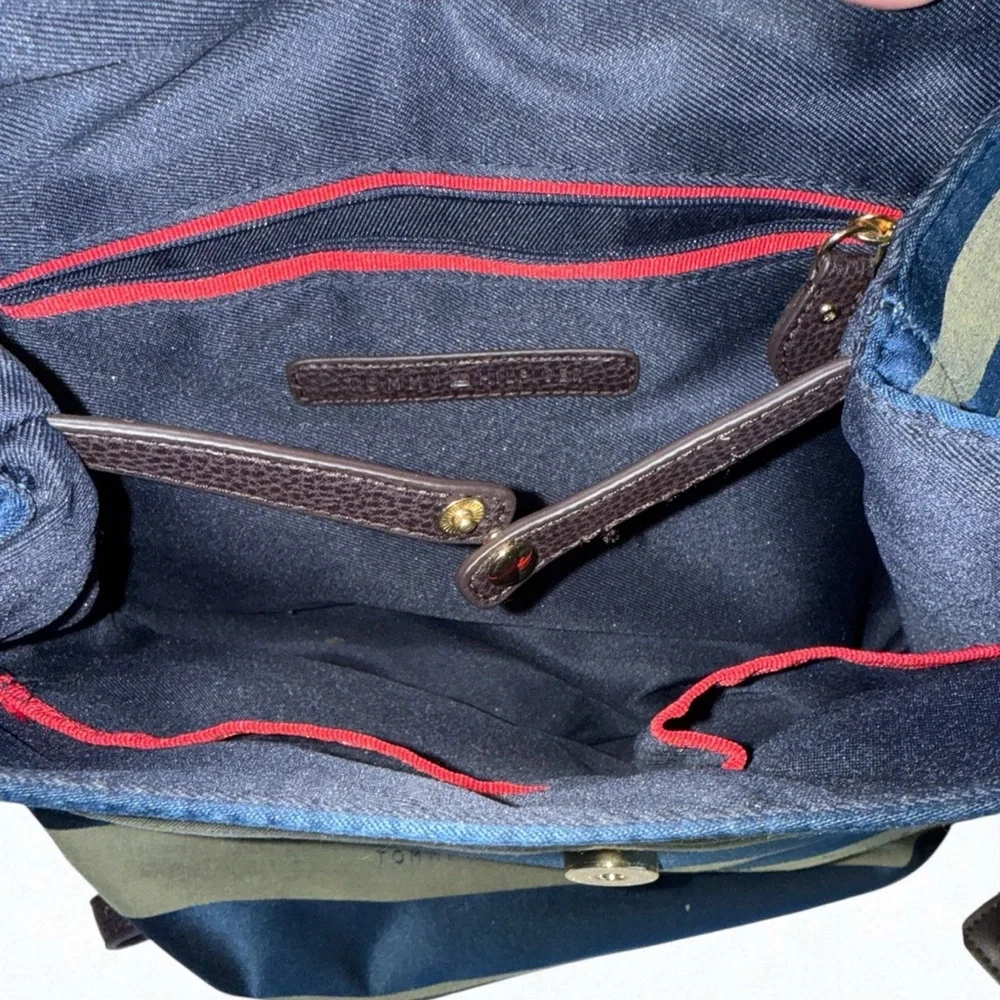 Tommy Hilfiger Striped Mini Backpack | Vintage | Y2K